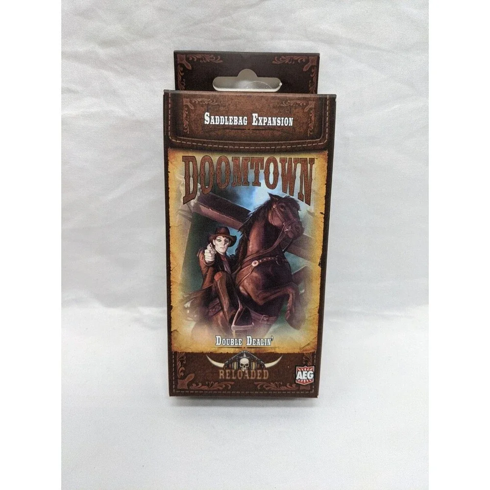 Lot Of (3) Doomtown Saddlebag Expansions Frontier Justice Double Dealin Election